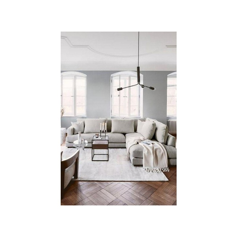 L-Shape Sofa, 280 cm, Off White - KM-SA49-458